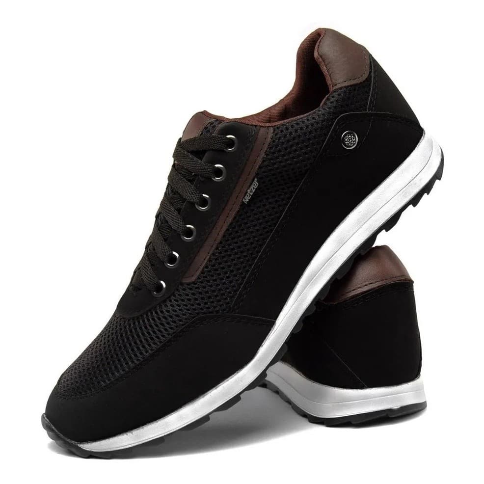 Tênis Masculino Casual Netzer Jogging Moda Jogger Novidade