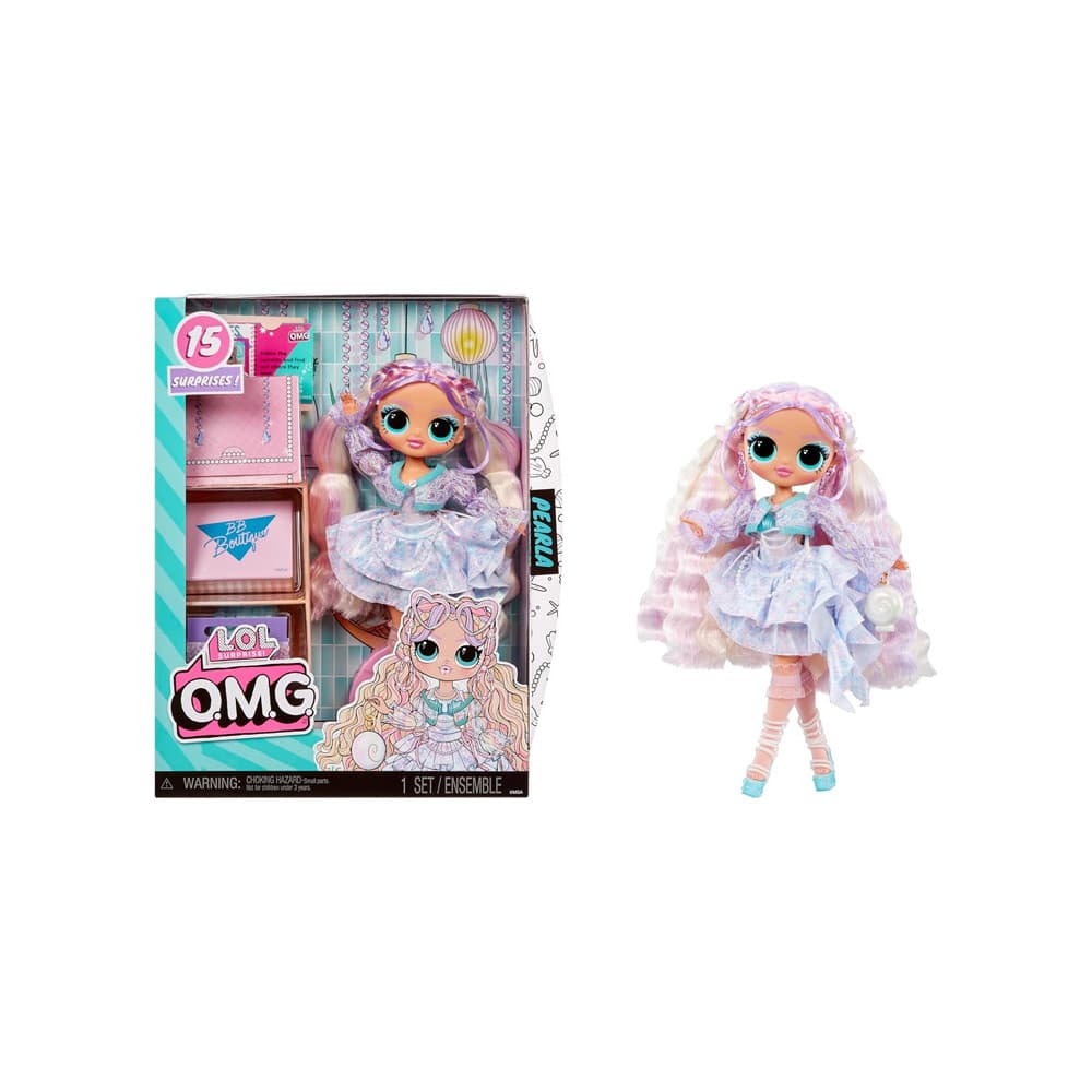 Boneca LOL Surprise OMG Fashion Pearla com 15 Supresas