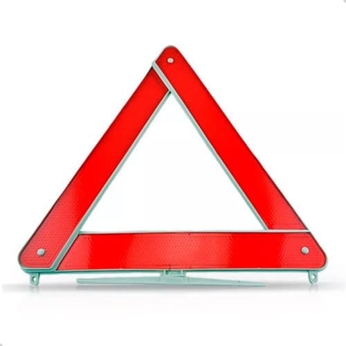 Triangulo Segurança Sinalização Carro Universal Base Bran