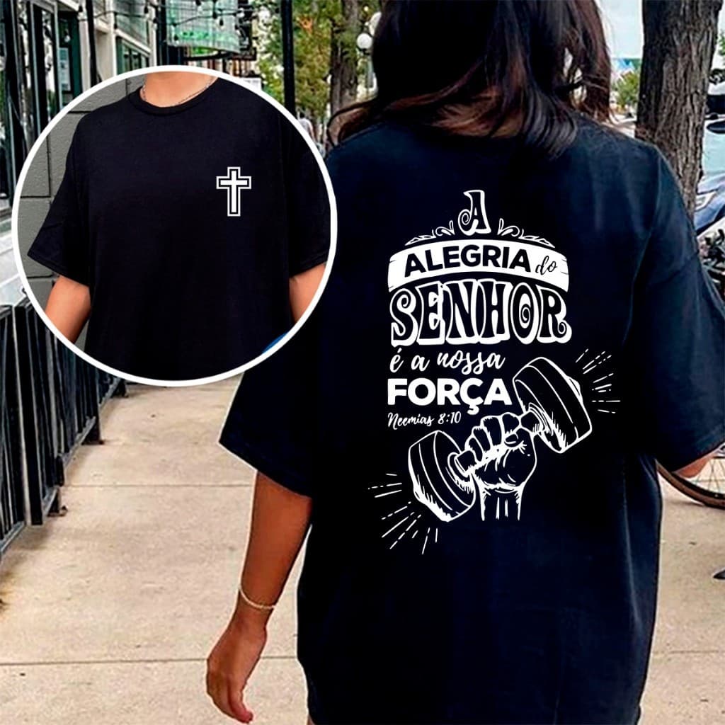 Camiseta blusa tanto Masculina como Feminina Meu Jesus Cristo Fé 100%algodão