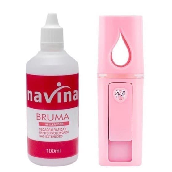 Kit Nano Mister Bruma P/ Alongamento De Lash Navina Hot Rushed