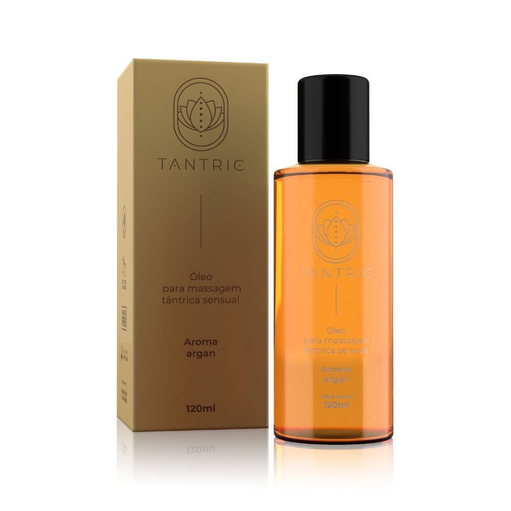 Óleo para Massagem Sensual Tantric Mystic Argan - 120ml