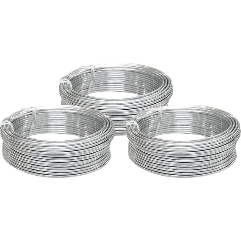 Arame galvanizado comercial BWG 16 1,65 mm VONDER 3KG