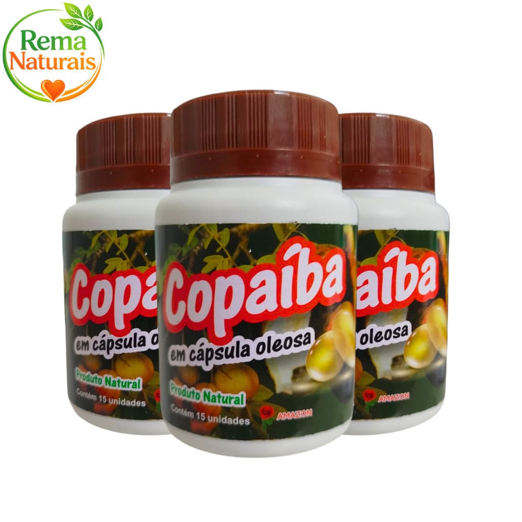 Kit 6 Uni Copaíba Em Cáps