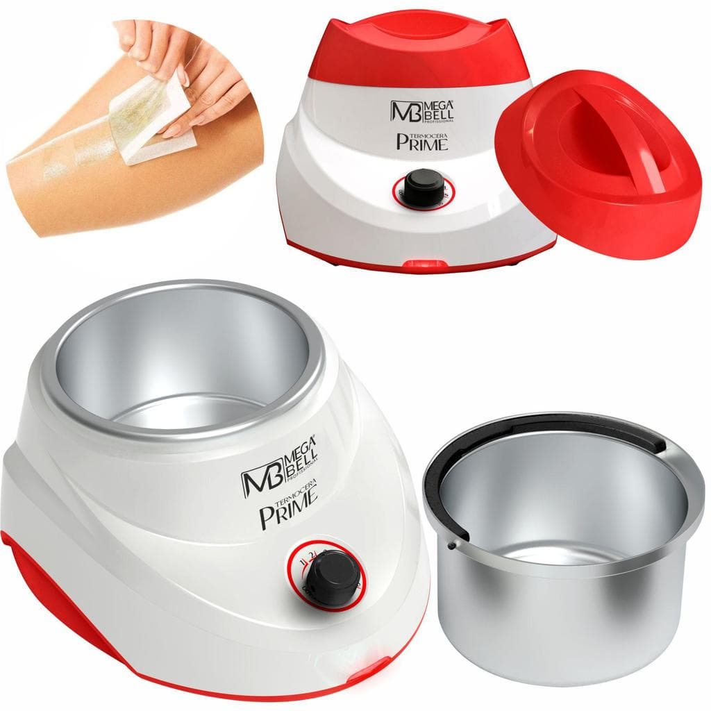 Termocera Aquecedor Cera Quente Panela Mega Bell +Refil 500G