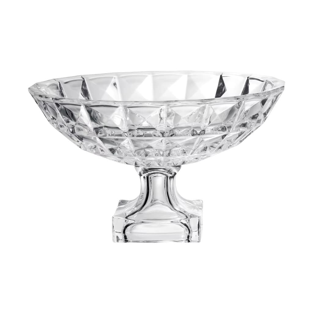 Centro de Mesa em Cristal c/ Pé Nobilis 32,5cm - Mek