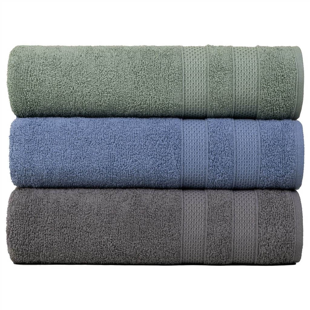 Kit 3 Toalhas De Rosto Extra Macia Fio Penteado - Comfort