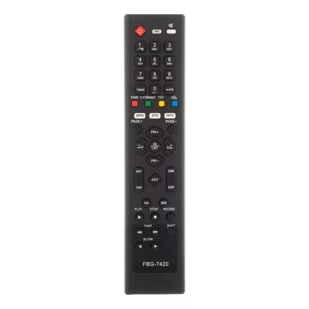 Controle Remoto FBG 7420 LHS 2028 SKY 7420  CRS 8096 RBR 2028