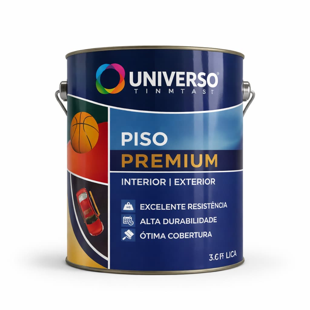 UNIVERSO TINTA PARA PISO ACRILICA  - GALÃO 3,6L