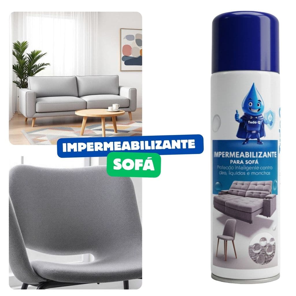 Impermeabilizante de Sofá e Estofados 325ml Ultra Lub – Proteção Contra Líquidos