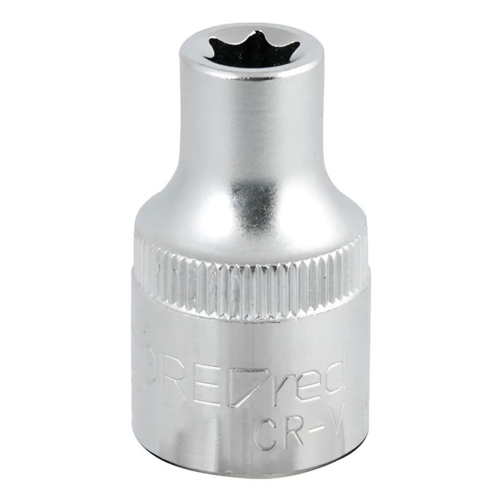 Soquete Torx 1/2"x10mm TX-E11 Aço CRV R61200806 Gedore RED