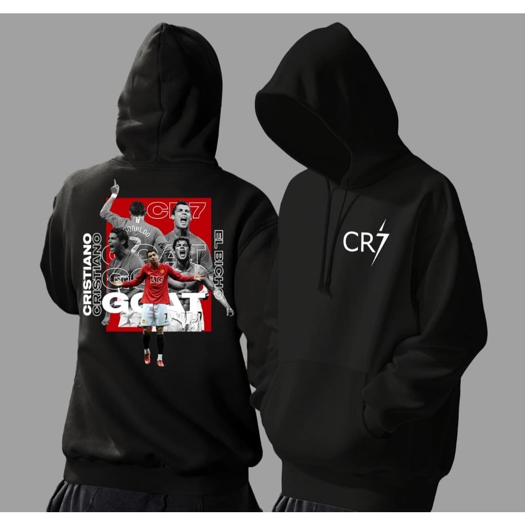 Blusa De Frio Moletom Canguru Cristiano Ronaldo CR7 Robozão Masculino Inverno Adulto Infantil