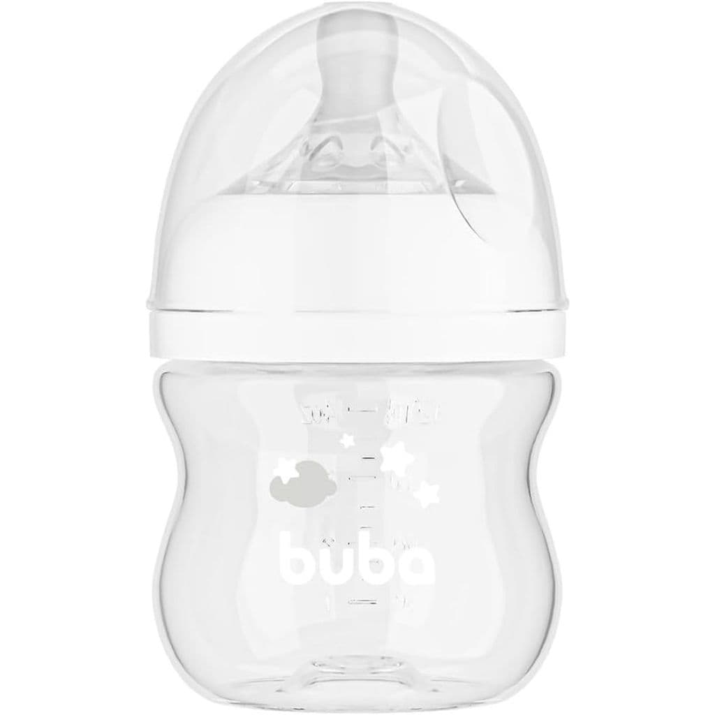 Mamadeira Easy Flow Nuvem Branca 120ml Buba 17261