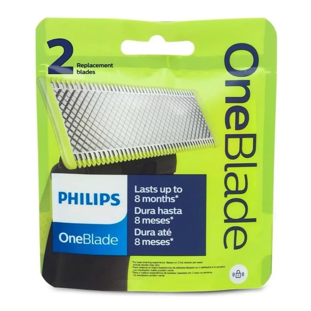 KIT 2 LÂMINAS PHILIPS ONEBLADE QP220/51 ONE BLADE ORIGINAL