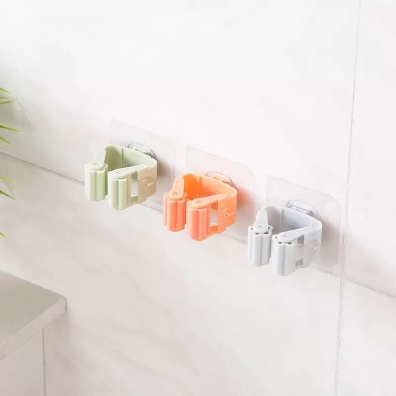 Suporte para Vassouras e Rodo Suporte de Parede Fortalecer Gancho de Cozinha Banheiro Racks- Envio Aleatório