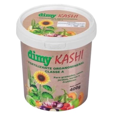 Fertilizante Orgânico BOKASHI 400g Kashi Nutrição Natural