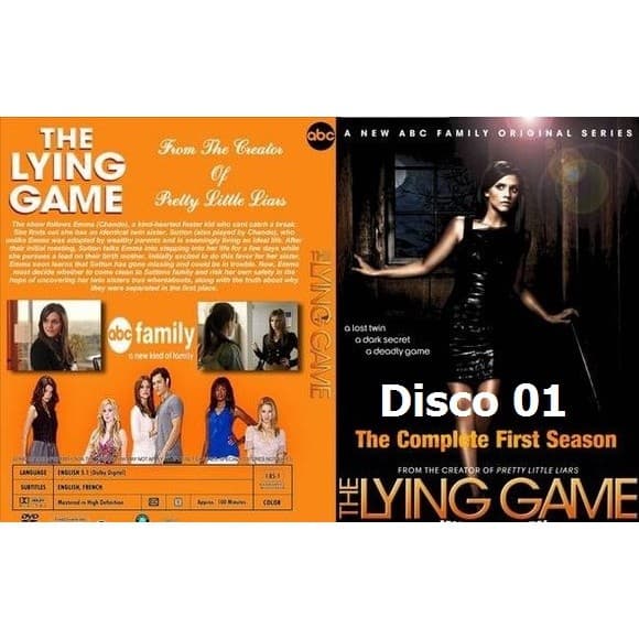 Dvd The Lying Game - As 2 Temporadas Completas - Legendado ou Dublado - 06 Discos - dvd