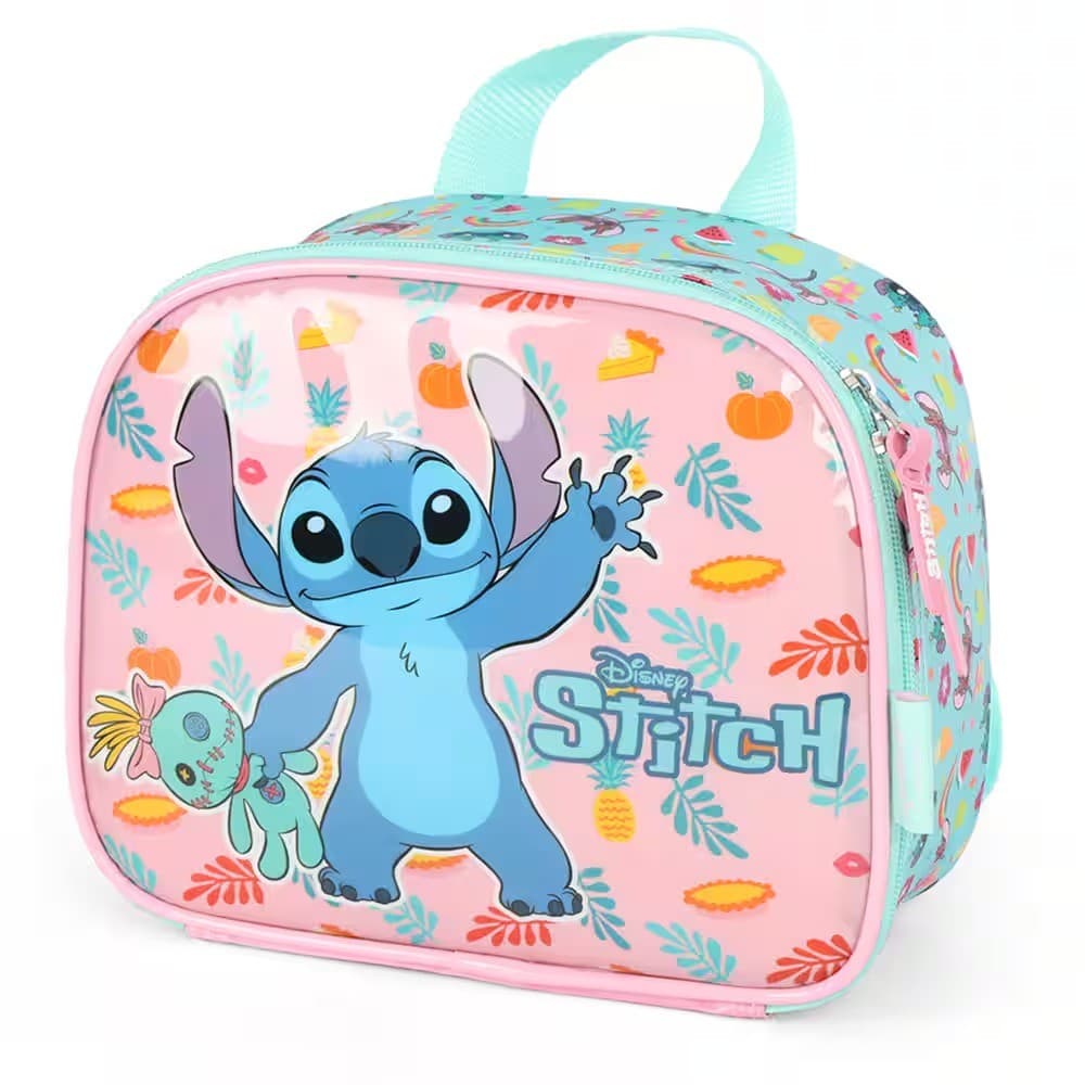 Lancheira Escolar Stitch Disney LA41553SC Luxcel