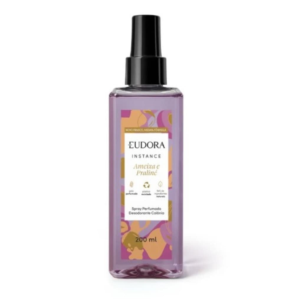 Spray Perfumado Desodorante Colônia Instance Ameixa e Praliné 200ml