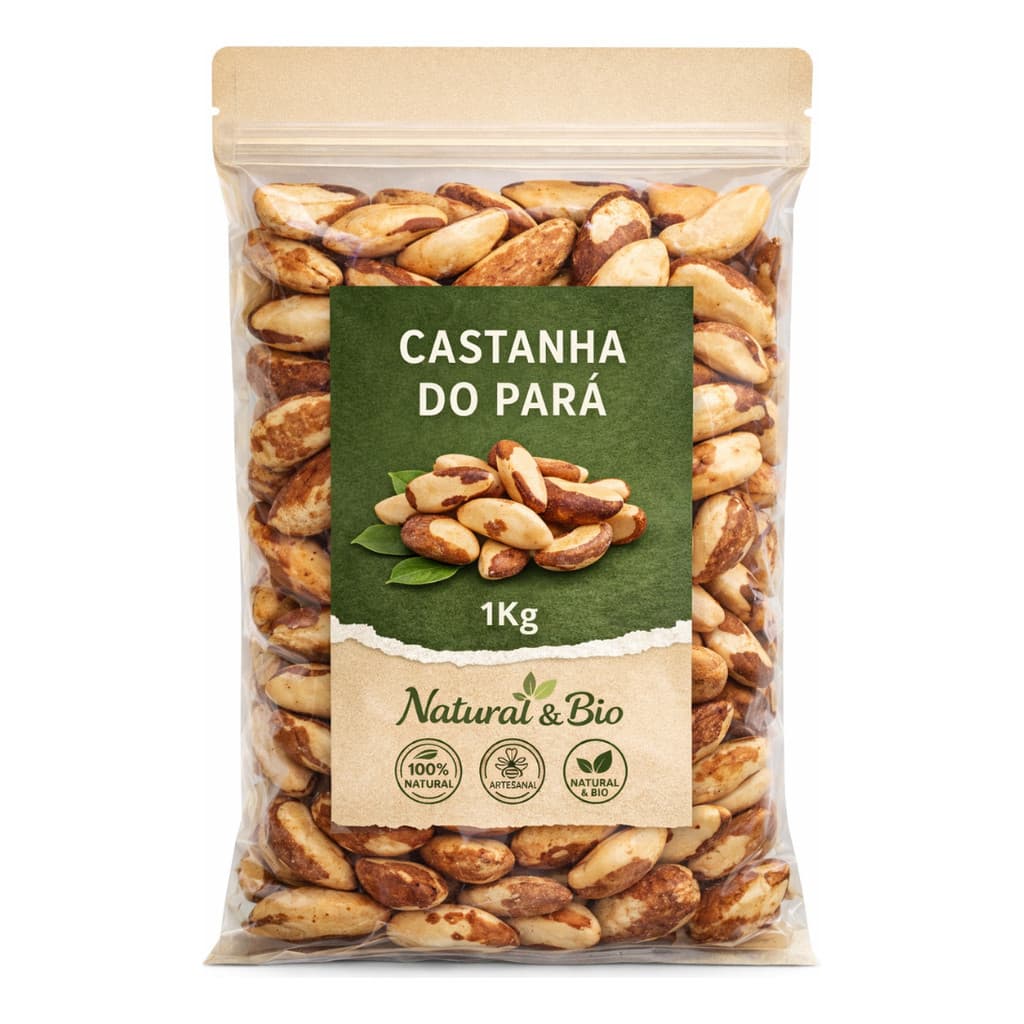Castanha Do Pará Sem Casca Inteira 200gr Nova - Promoção!