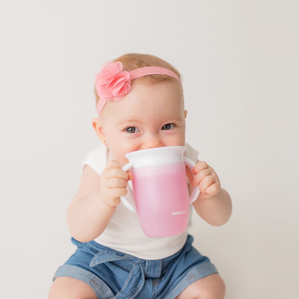 COPO DE TREINAMENTO TRANSIÇÃO MENINO MENINA 360 210ML