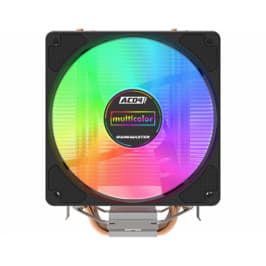 Cooler para processador K-MEX AC04, Multicolor, 120mm, Amd - intel -