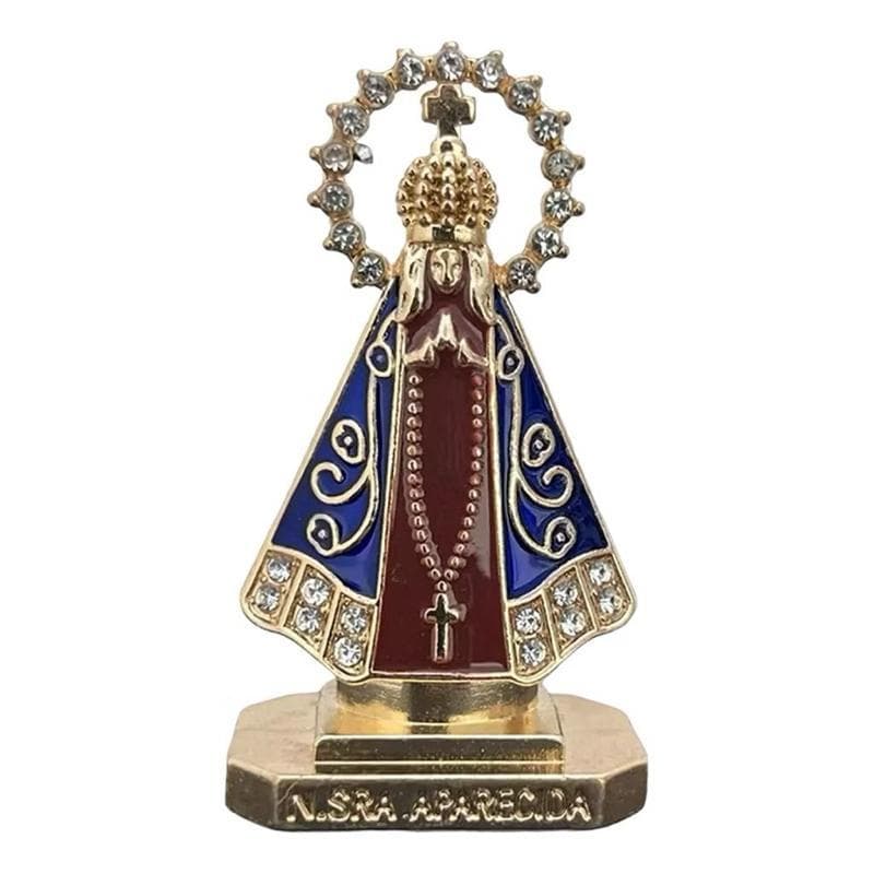 Santinha de Carro Nossa Senhora Proteção Religiosa Dupla Face
