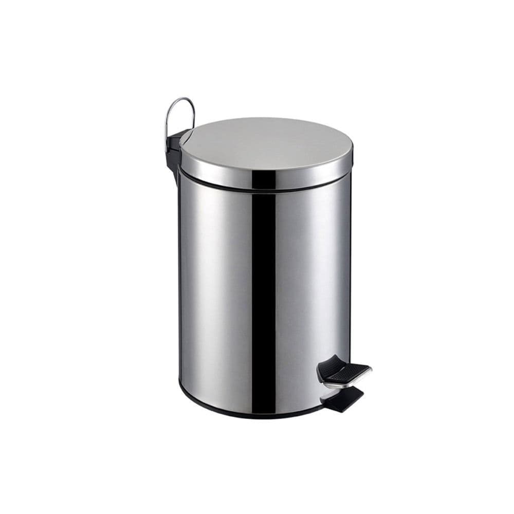 Lixeira Rotony de Aço Inox 12 Litros