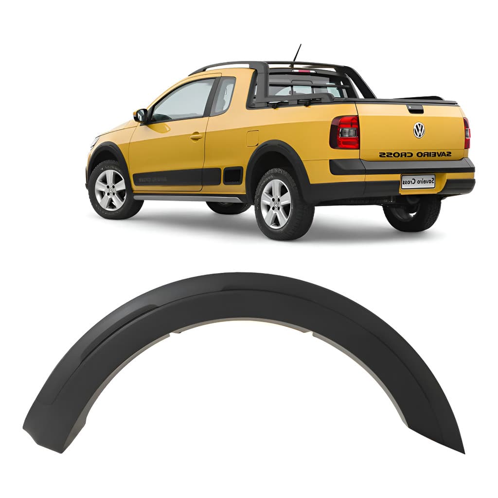 Moldura Paralama Traseiro Saveiro Cross G5 2010 2011 2012 Le