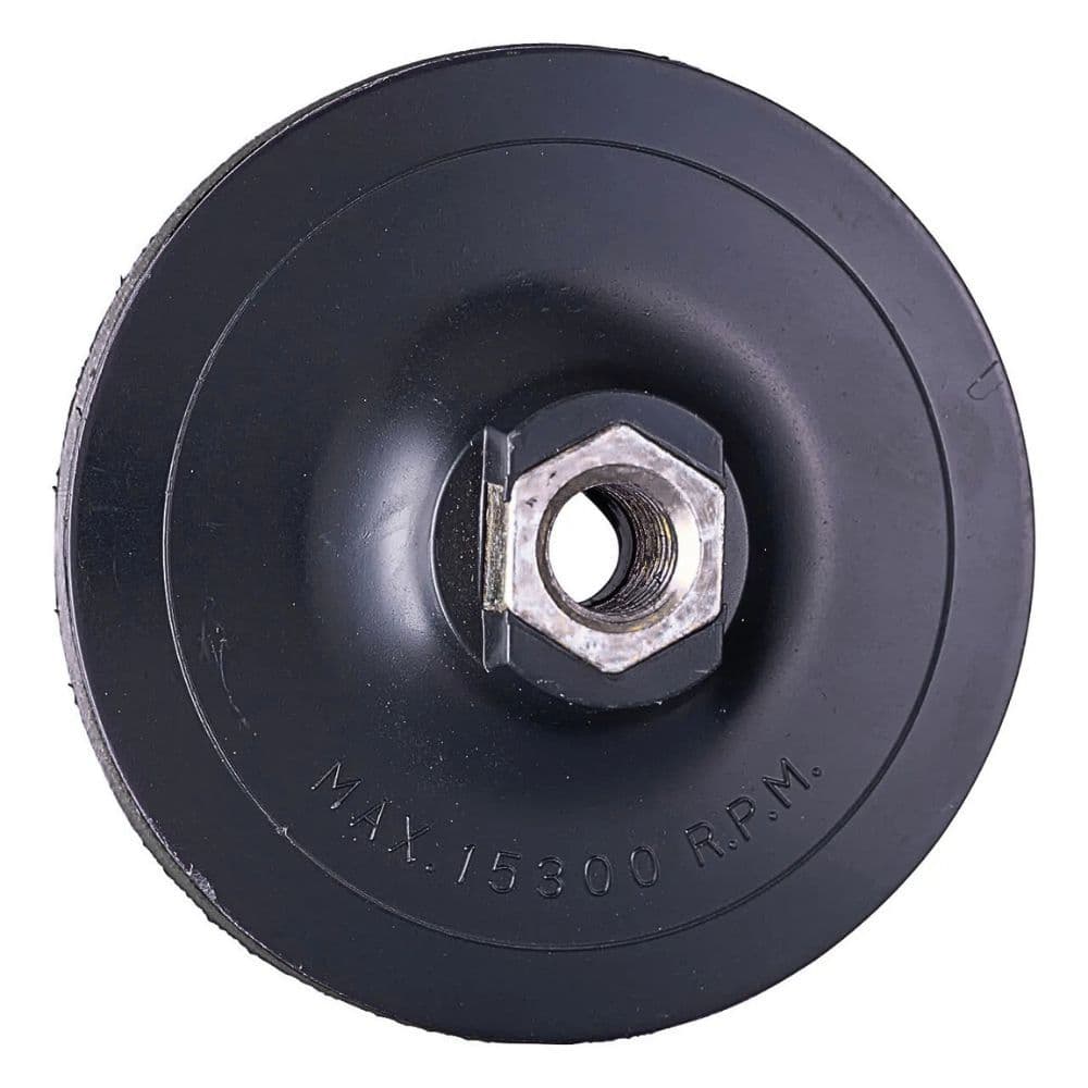 Suporte Prato Para Lixa Velcro 180Mm x M14 Uzzy­­­­­­­­­­