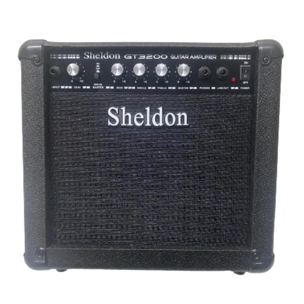 CAIXA ACUSTICA AMPLIFICADA SHELDON GT3200 P/GUITARRA