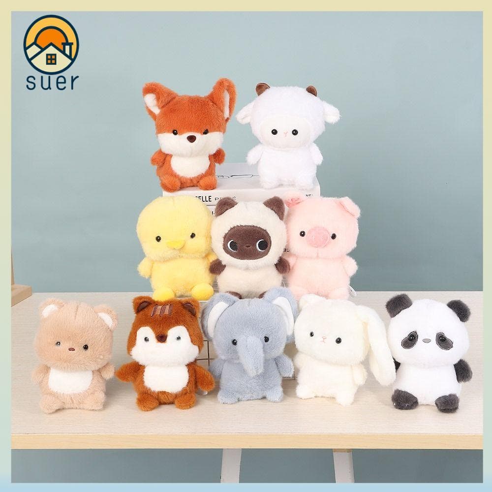 Boneca Companheiro De Pelúcia SUEBR , Travesseiro De 16 Cm , Brinquedo Animal Super Macio De Elefante De Urso