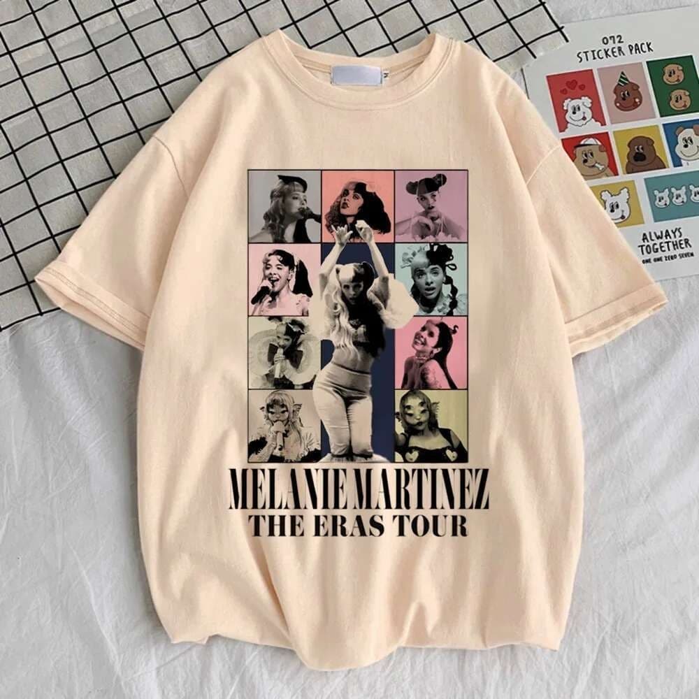 Camisetas Melanie Martinez top tees Menina Estética streetwear Gráfico anime Clássico Retro Topo Digitais Roupas Coreana