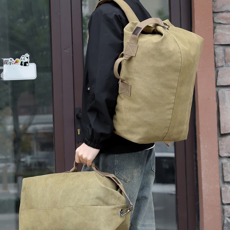 Mochila masculina mochila saco de lona grande capacidade bolsa ao ar livre montanhismo saco de viagem saco de bagagem sa