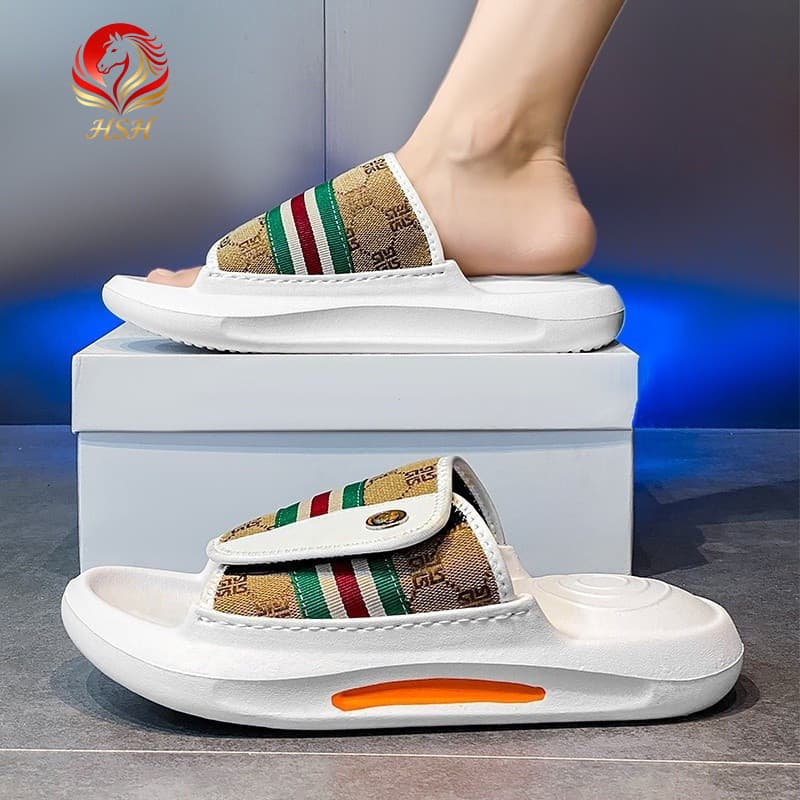 Chinelos Masculinos Verão 2024 Novo Anti-odor Antiderrapante Na Moda Para Evitar Pisar No Cocô Esportes Casuais U TCFR