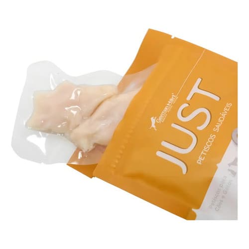 Petisco Natural Para Cães e Gatos - PEITO FRANGO COZIDO 55G