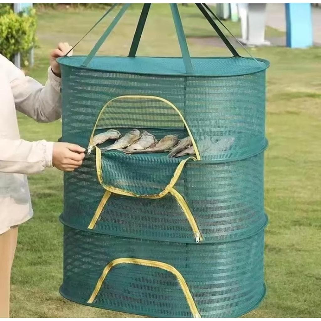 Cesta/Rede de secagem de ervas alimentos plantas flores frutas dobrável suspenso anti mosquito grow