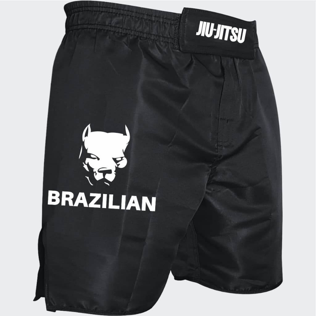BERMUDA BADBOY JIU JITSU NO - GI MMA E MUAY THAI TREINO LUTA BRAZILIAN(GG,BMD-BRAZILIAN-PRETO)