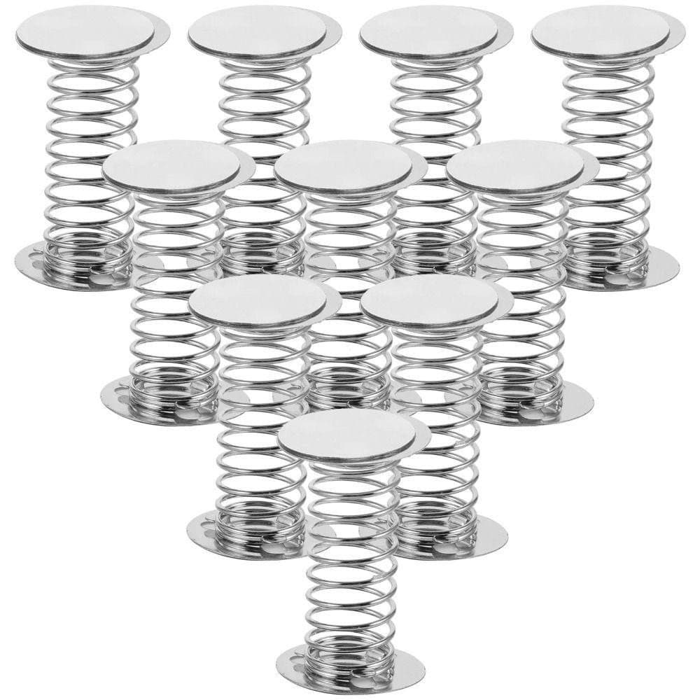 GREATESTIN 10 Pcs Bouncing Standee Spring , 2.5 Cm DIY Base , Decoração De Interiores De Carro De Mola De Cabeça De Bone