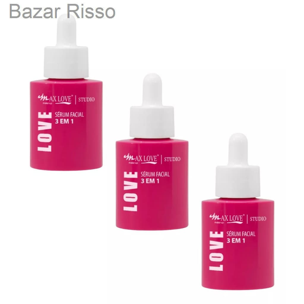 ✨ Sérum Facial Rosa Mosqueta Max Love 30ml – Hidratação, Renovação e Antissinais37EB