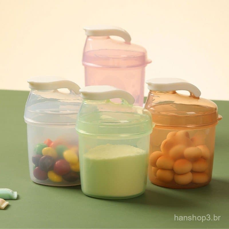 Hi * Recipiente Armazenamento Fórmula Para Bebês , Capacidade , Caixa Leite Pó Infantil Cereais Essencia
