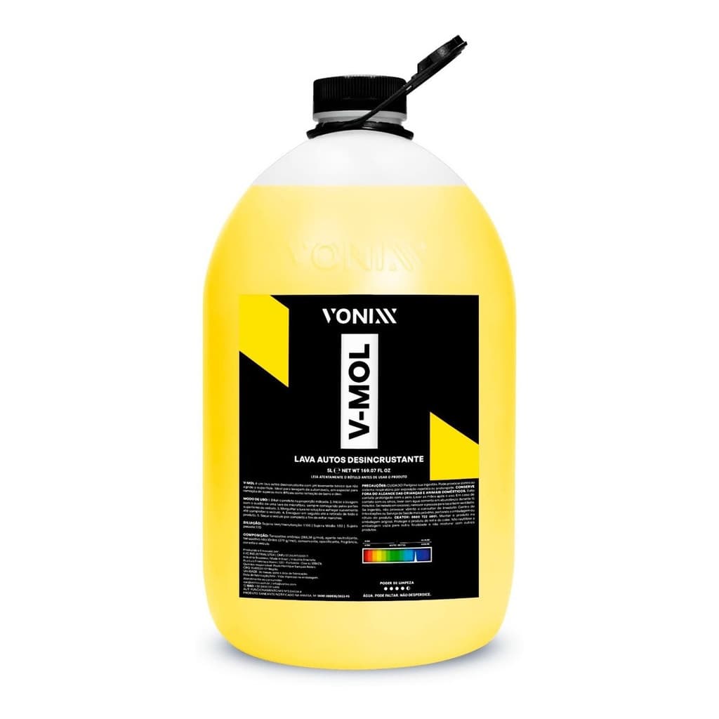 Shampoo Automotivo Limpeza Pesada Barro V-mol Vonixx 5l