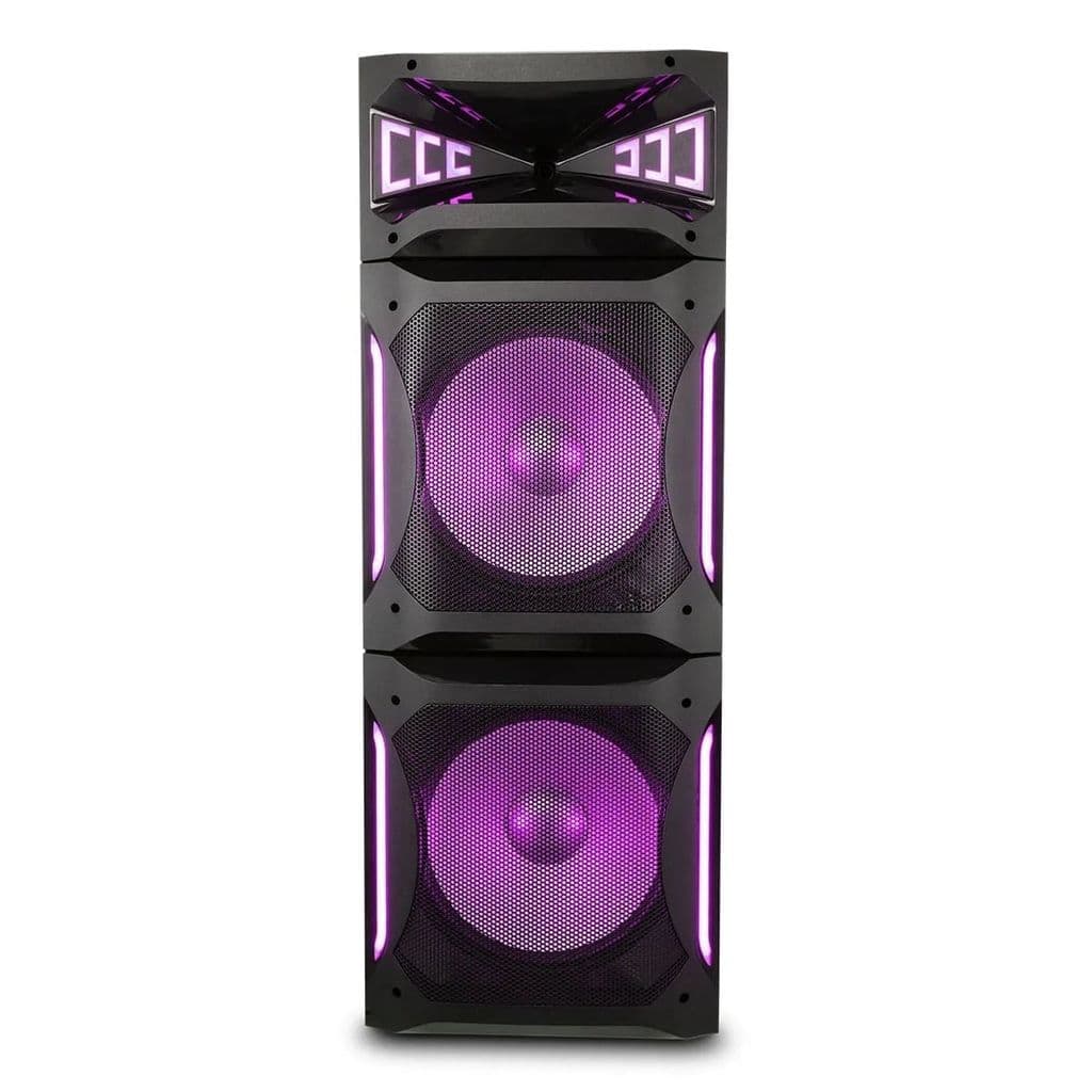 Torre de Som Caixa Amplificada Philco Extreme PCX30000 Ex Bass Flash Lights 2500W RMS Bivolt