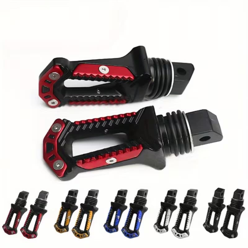 Pedaleira Moto Pedal Traseira Sport Universal Alumínio