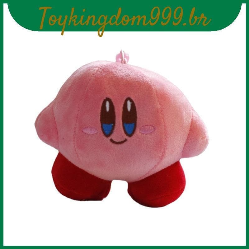 Chaveiro Kirby De Pelúcia De Natal Ultra Macio Pp Algodão Mini Mochila Charmosa