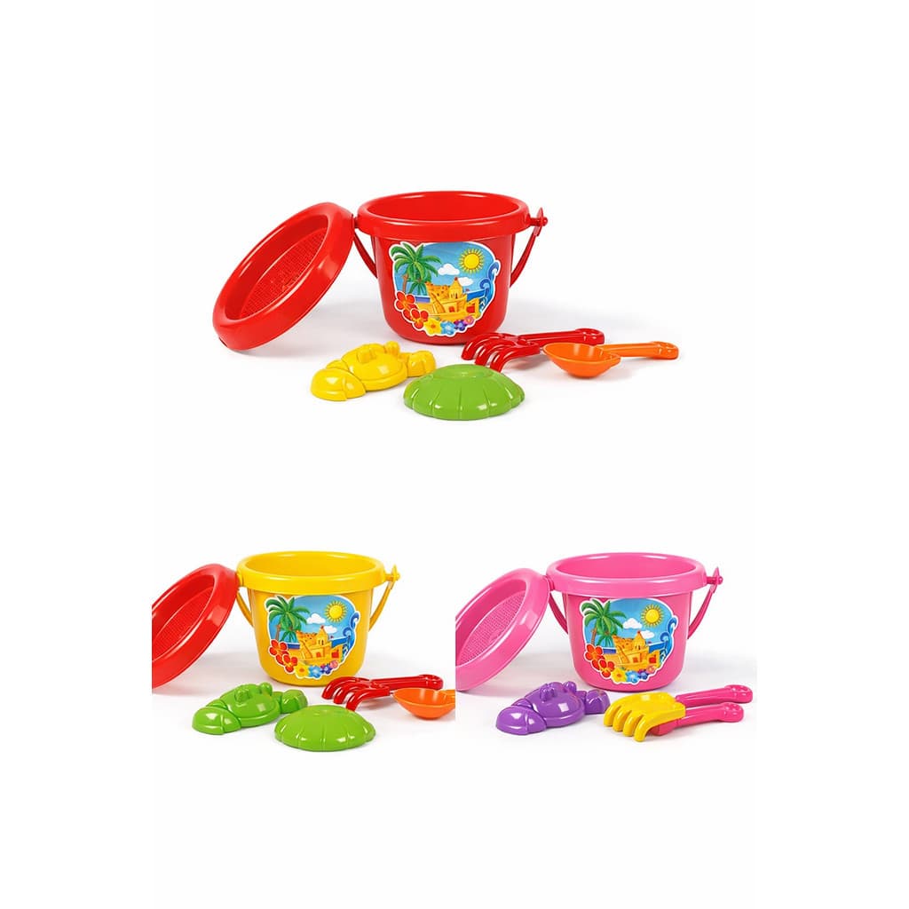 Kit Praia Infantil Baldinho de Areia com Balde Brinquedo lembrancinha de festa