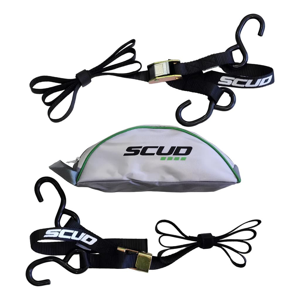 Esticador Scud Com Presilha + Bolsa (bag) Premium Qualidade Reforçado Carga Moto Transporte