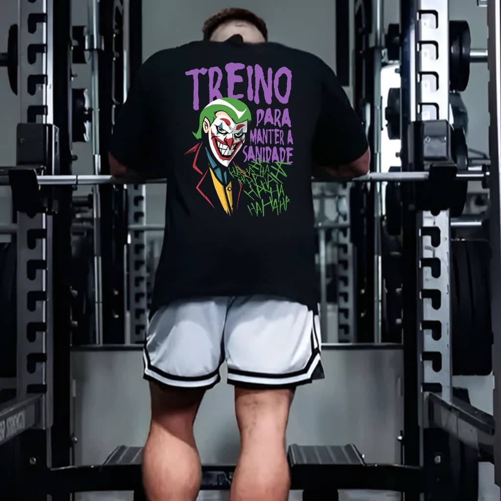 Camiseta Camisa Oversized Top Academia Musculação Treino Best Coringa Mode 100% Algodão Qualidade