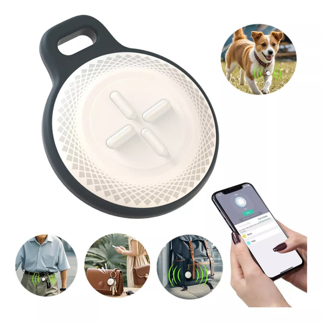 Rastreador Smart Tag para Iphone Localizador Mala Pet Carro Moto Apple IOS