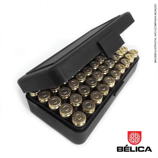 Porta Munição Retangular 50mun Belica 38-357